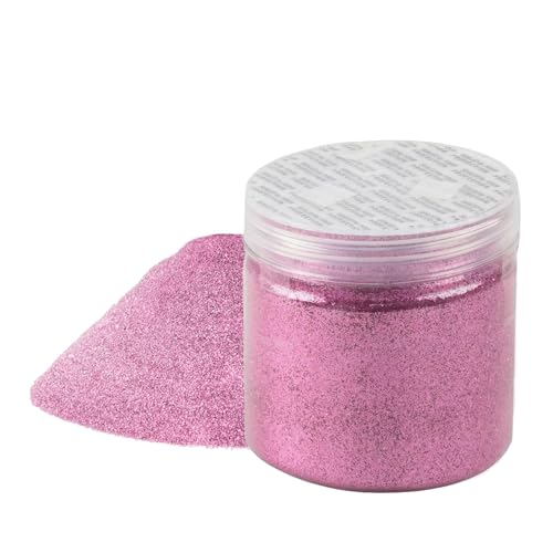 Rosa Glitzerpulver, Schimmernder Glitzerpuder, Glitzer-Pulver zum Basteln, Pink Glitter Fine, 0.2mm Fine Glitzerpulver, Basteln Glitzerpuder, 100g/3,53oz Feiner Pinkglitzer für Face Eye Rosa Glitzerpulver, Schimmernder Glitzerpuder, Glitzer-Pulver zum Basteln, Pink Glitter Fine, 0.2mm Fine Glitzerpulver, Basteln Glitzerpuder, 100g/3,53oz Feiner Pinkglitzer für Face Eye von Futuhada