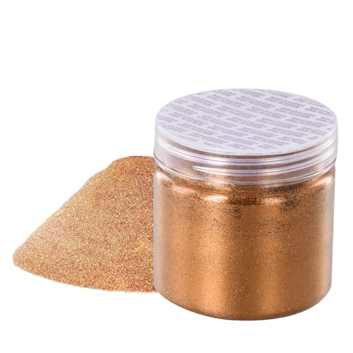 Roségold Glitzerpulver, Schimmernder Glitzerpuder, Glitzer-Pulver zum Basteln, Rose Gold Glitter Fine, 0.2mm Fine Glitzerpulver, Basteln Glitzerpuder, 100g/3,53oz Feiner Rose Goldglitzer für Face Eye Roségold Glitzerpulver, Schimmernder Glitzerpuder, Glitzer-Pulver zum Basteln, Rose Gold Glitter Fine, 0.2mm Fine Glitzerpulver, Basteln Glitzerpuder, 100g/3,53oz Feiner Rose Goldglitzer für Face Eye von Futuhada