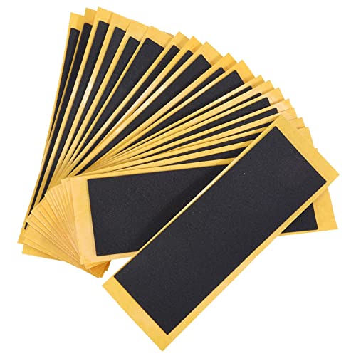 FutureHight 20Pcs Fingerboard Foam Grip Tape 38 mm X 110 mm, Skateboard Griptape, Antirutschfolie Selbstklebend für Mini Skateboards FutureHight 20Pcs Fingerboard Foam Grip Tape 38 mm X 110 mm, Skateboard Griptape, Antirutschfolie Selbstklebend für Mini Skateboards von FutureHight