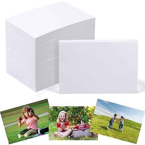Fuutreo 200 Blatt Fotopapier für Drucker Bild Glänzend Weiß Fotopapier für Bilddrucker Tintenstrahl (2 x 3 Zoll) von Fuutreo