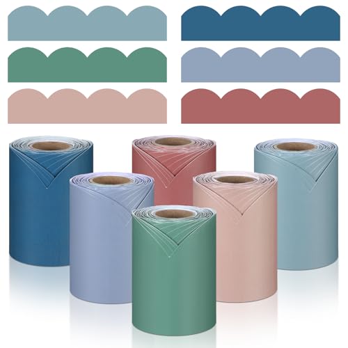 Fuutreo 6 Rollen fortschrittliche graue Pinnwand-Bordüre für Klassenzimmer, 60 m, bunte gewellte Bordüre für Schulanfang, Kreidetafel, Whiteboard, Zuhause, Wand, Büro, Dekoration Fuutreo 6 Rollen fortschrittliche graue Pinnwand-Bordüre für Klassenzimmer, 60 m, bunte gewellte Bordüre für Schulanfang, Kreidetafel, Whiteboard, Zuhause, Wand, Büro, Dekoration von Fuutreo