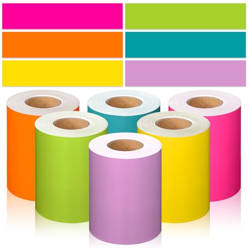 Fuutreo Pinnwand-Bordüren-Set, 6 Rollen, 196 Stück, 25,9 m, bunte Klassenzimmer-Bordüren, Zierleiste, Pinnwand-Dekorationen für Büro, Schule, Klassenzimmer, Lehrer, DIY-Geburtstagsdekoration Fuutreo Pinnwand-Bordüren-Set, 6 Rollen, 196 Stück, 25,9 m, bunte Klassenzimmer-Bordüren, Zierleiste, Pinnwand-Dekorationen für Büro, Schule, Klassenzimmer, Lehrer, DIY-Geburtstagsdekoration von Fuutreo
