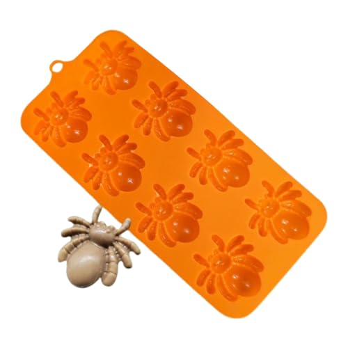 Fuuxtci Halloween Resin Gießformen,Bastelformen Spinne Kürbis Förmchen | Einfache Entformung Backen Seife Kerzenwachs Resin Deko Fuuxtci Halloween Resin Gießformen,Bastelformen Spinne Kürbis Förmchen | Einfache Entformung Backen Seife Kerzenwachs Resin Deko von Fuuxtci