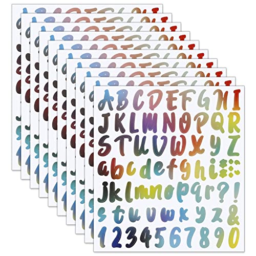 Fuyamp 10 Blätter Buchstaben Aufkleber, Selbstklebendes, Vinyl Klebebuchstaben Wetterfest, Nummern Buchstaben Sticker - Groß Klebe Buchstaben für Schild, Geschäft, Adressnummer DIY Buchstabe Etiketten Fuyamp 10 Blätter Buchstaben Aufkleber, Selbstklebendes, Vinyl Klebebuchstaben Wetterfest, Nummern Buchstaben Sticker - Groß Klebe Buchstaben für Schild, Geschäft, Adressnummer DIY Buchstabe Etiketten von Fuyamp