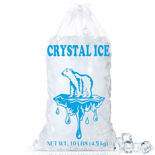 Fuyoooo 200 Stück Eiswürfel-Kunststoffbeutel mit Kordelzug, 4,5 kg, 2 mm Dicke, robuster Kunststoff, wiederverwendbar, tragbar, Eiswürfelbeutel zur Aufbewahrung von Campingteilen, Veranstaltungen Fuyoooo 200 Stück Eiswürfel-Kunststoffbeutel mit Kordelzug, 4,5 kg, 2 mm Dicke, robuster Kunststoff, wiederverwendbar, tragbar, Eiswürfelbeutel zur Aufbewahrung von Campingteilen, Veranstaltungen von Fuyoooo
