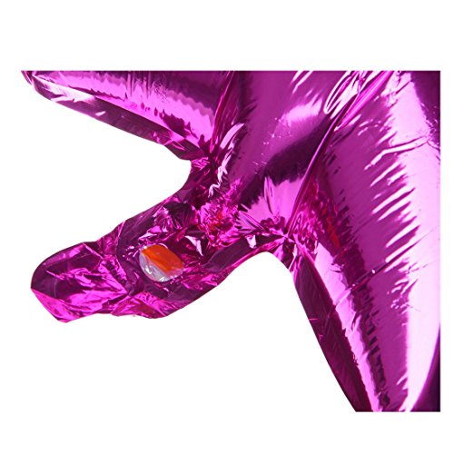 Fvoagaou 1Pcs 18 Aluminiumfolie-Ballon für Geburtstag/Neues Jahr/Partei-Hochzeits-Dekorations-Ballon, (Rosarot) von Fvoagaou