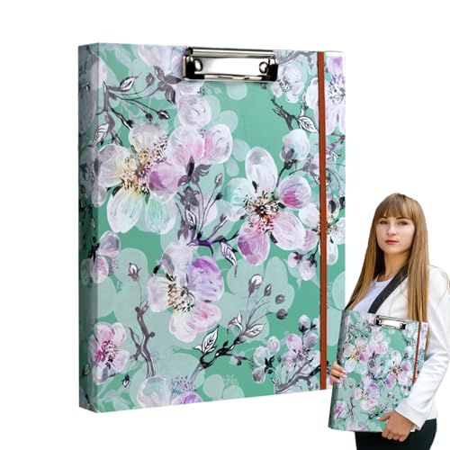 FxaumsGxuk Aktenordner-Etiketten, Aktentasche-Ordner | Tragbare 3Ring View Binder Antihaft-Aktenordner | Nachfüllbares Bürozubehör im Letter-Format mit Trennwand, Schulzubehör für Schule und Arbeit von FxaumsGxuk