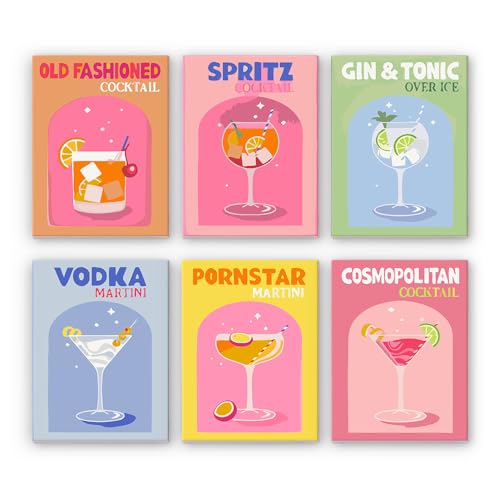 Fxddya Malen-nach-Zahlen-Set für Erwachsene und Anfänger, 20,3 x 30,5 cm, Cocktail-Malset für Erwachsene, Malen nach Zahlen, auf Leinwand ohne Rahmen, DIY-Acryl-Ölnummern-Malset für Fxddya Malen-nach-Zahlen-Set für Erwachsene und Anfänger, 20,3 x 30,5 cm, Cocktail-Malset für Erwachsene, Malen nach Zahlen, auf Leinwand ohne Rahmen, DIY-Acryl-Ölnummern-Malset für von Fxddya