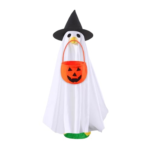 Fycakly Accessoires Halloween-Kostümset für Events Partys. Perfekte dekorative Ergänzung für moderne minimalistische Themen. (White, 65CM) von Fycakly