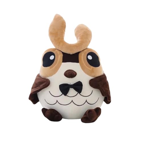 Fycakly Entzückende Eule gefüllte Kissen Spielzeug weiche Dekoration für Kinderzimmer Wohnzimmer & Idee ​​ Puppen für Kleinkinder​​ (Brown, 25cm) von Fycakly