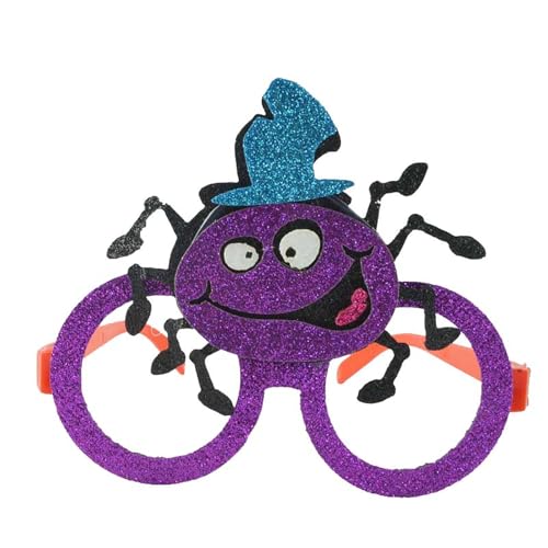 Fycakly Hochzeit Party Zubehör Brillen für Halloween-Festivalpartys und -Treffen (Dark Purple, A) von Fycakly