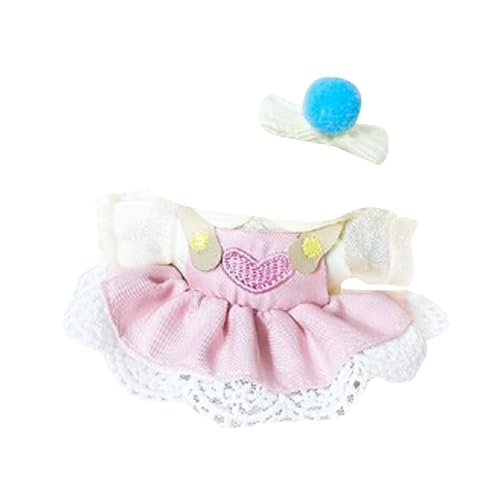 Fycakly Macaron-Anhänger-Kleidung, modisches und trendiges Mart-Puppen-Kleidungszubehör (Kleidungspuppe Nicht im Lieferumfang enthalten), 17 cm ​​ Puppen für Babys​​ (A, A) von Fycakly