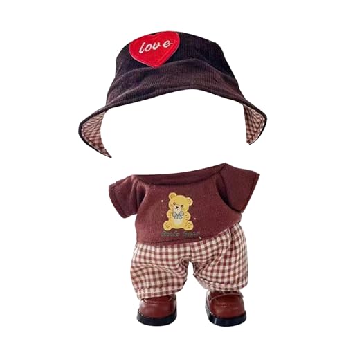 Fycakly Macaron-Anhänger-Kleidung, modisches und trendiges Mart-Puppen-Kleidungszubehör (Kleidungspuppe Nicht im Lieferumfang enthalten), 17 cm ​​ Puppen für Babys​​ (C, A) von Fycakly
