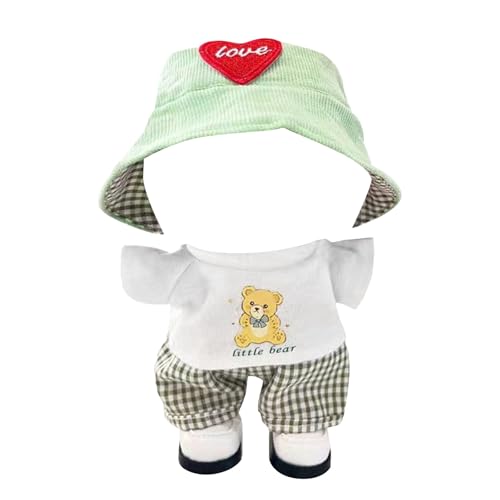 Fycakly Macaron-Anhänger-Kleidung, modisches und trendiges Mart-Puppen-Kleidungszubehör (Kleidungspuppe Nicht im Lieferumfang enthalten), 17 cm ​​ Puppen für Babys​​ (E, A) von Fycakly