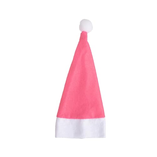 Fycakly Party Accessoires Lustig Weihnachtsmütze Grau und Gabel Set Weinflasche Hut Dekoration Home Geschirr Weihnachtsfeier Dekoration (B, 20X8.5cm) von Fycakly