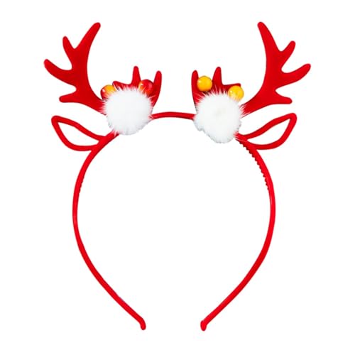 Hochzeit Party Zubehör Christmas Party Hairbands For Girls & Kids Santa Snowman Reindeer Decorations (A, One Size) von Fycakly