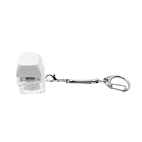 Schlüsselanhänger Süß Tastatur-Schlüsselanhänger Clicker--Tastatur-Finger-Tastatur--Finger-Tastatur-Schlüsselanhänger-Taste für Stress für Erwachsene (I, One Size) von Fycakly