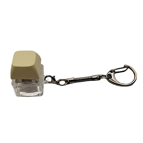 Schlüsselanhänger Süß Tastatur-Schlüsselanhänger Clicker--Tastatur-Finger-Tastatur--Finger-Tastatur-Schlüsselanhänger-Taste für Stress für Erwachsene (J, One Size) von Fycakly