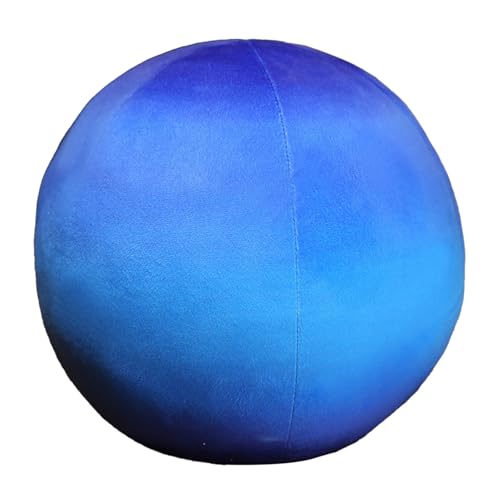 Upiter Kuscheltierkissen, Mond, Plüsch-Wurfkissen für Jungen- und Mädchenzimmer, Sonnensystem-Spielzeug, pädagogisches Weltraumplaneten-Kissen für Kinder, großes, ​​ Baby ( Light Gray2, 45cmX45cm) von Fycakly