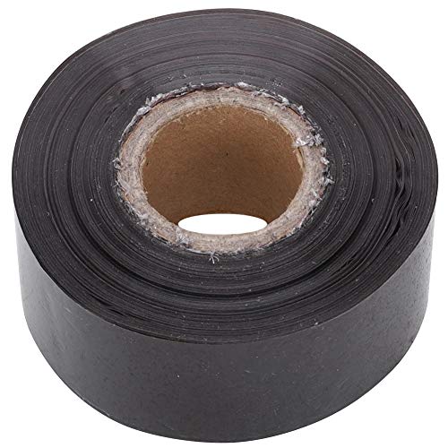 120 Meter/Rolle Metallic Folie mit 3 cm Breite Heißprägefolie Papier für Leder Stoffverpackung Box DIY Dekoration Zubehör(Schwarz) von Fydun