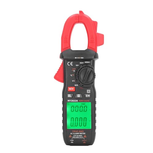 Digital Clamp Messer Auto -Ranging Multimeter WIHT -Teststift für Elektriker Spannungsstromwiderstand Tester Digital Clamp Messer Auto -Ranging Multimeter WIHT -Teststift für Elektriker Spannungsstromwiderstand Tester von Fydun