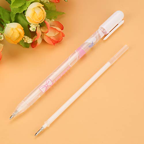 Fydun 0,8 Mm Pastell Gouache Aquarell Gel -Tintenstift mit Wasserbürste Glattes Schreiben, Lebendige Farben (1 Stift 15 Kerne) von Fydun