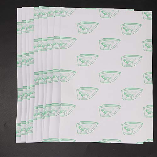 Fydun 10pcs Wärmeübertragungspapier für T -Shirts TL 150 M Wärmelentransferpapier für Leichte Stoffe von Fydun