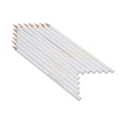 Fydun 12PCS Nähmarkierungsstift Verschwundenen markierungsstift Wasserlöslicher Nähen Bleistift Weiß zum Stoff Schneiderin Fydun 12PCS Nähmarkierungsstift Verschwundenen markierungsstift Wasserlöslicher Nähen Bleistift Weiß zum Stoff Schneiderin von Fydun