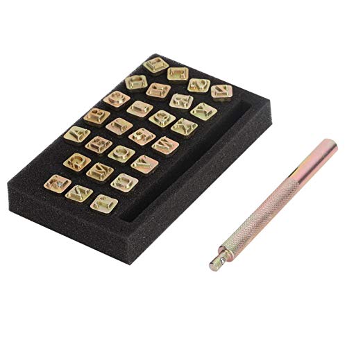 Fydun 26-teiliges Leder-Stempeln Leder-Stempel-Stanzwerkzeug-Set Stempel Stanz-Set-Werkzeug 6 Mm für Ledergürteltaschen-Hutschuhe Bastelmarkierung Fydun 26-teiliges Leder-Stempeln Leder-Stempel-Stanzwerkzeug-Set Stempel Stanz-Set-Werkzeug 6 Mm für Ledergürteltaschen-Hutschuhe Bastelmarkierung von Fydun