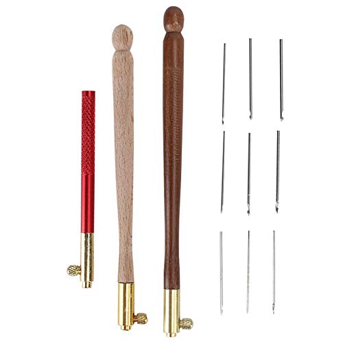 Fydun Häkelnadeln, Verriegelungsnadel für Stickerei Perlen Stricken DIY Nähwerkzeug für Braid Craft Fydun Häkelnadeln, Verriegelungsnadel für Stickerei Perlen Stricken DIY Nähwerkzeug für Braid Craft von Fydun