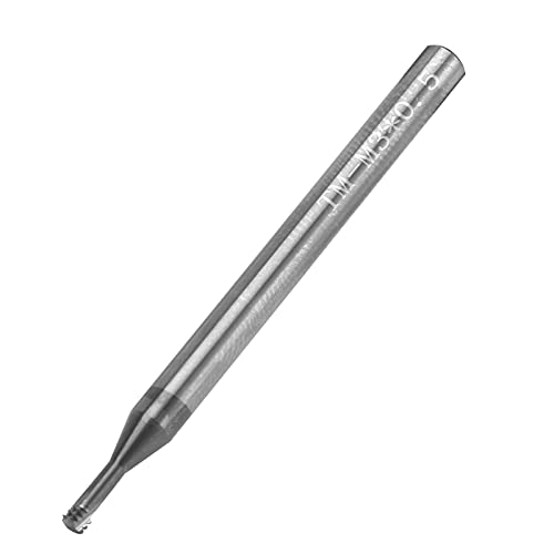 Fydun Wolfram -Stahl -Gewinde -Mahlen -Cutter 3 Zahn CNC -Werkzeug M3x0.5xd4x50 für die Metallbearbeitung von Fydun