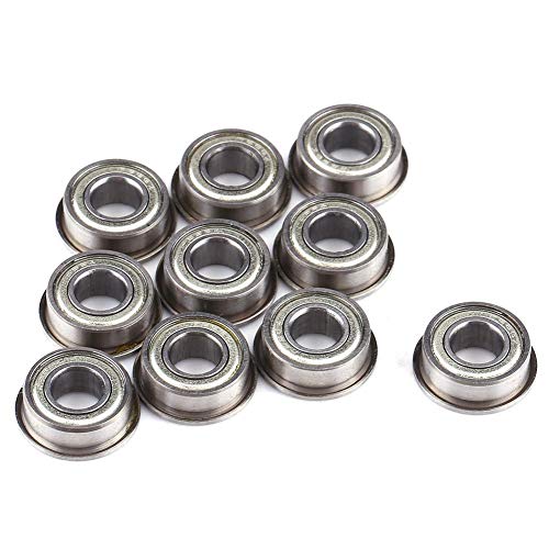 Kugellager, Fydun 10 Stücke F686ZZ Mini Metall Stahl Lager Doppel Geschirmt Flanschlager Kugellager 6 * 13 * 5mm Kugellager, Fydun 10 Stücke F686ZZ Mini Metall Stahl Lager Doppel Geschirmt Flanschlager Kugellager 6 * 13 * 5mm von Fydun