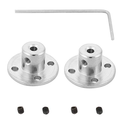 Flanschkupplung, 4 Stück M3 starre Flanschkupplung Motorwellenkupplung Stecker ID 3 mm AD 10 mm Flanschkupplung, 4 Stück M3 starre Flanschkupplung Motorwellenkupplung Stecker ID 3 mm AD 10 mm von Fyearfly