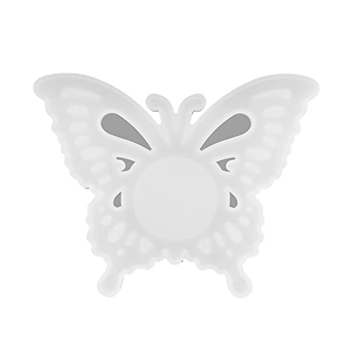 Fyearfly Epoxidharz-Form, einzigartiger Spiegel-Silikon-Kerzenhalter, langlebig und reißfest von Fyearfly
