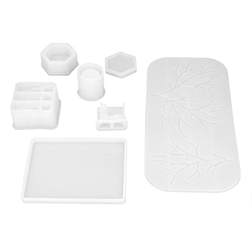 Fyearfly Epoxidharz-Formen zum Selbermachen, Hirschform für Schmuck, Make-up, 7 Stück von Fyearfly