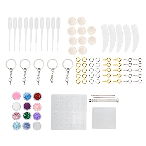 Fyearfly Epoxidharz-Silikonform-Set zur Schmuckherstellung, ungiftig, umweltfreundliche DIY-Werkzeuge von Fyearfly