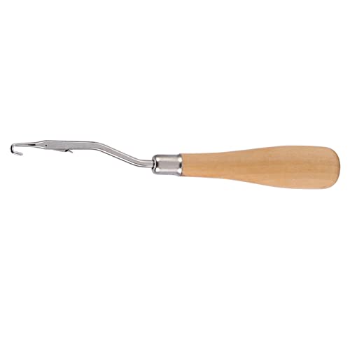 Fyearfly Häkelnadel Mit Holzgriff, Knüpfnadel 16cm Latch Hook Knüpfnadel aus Holz Knüpfhaken Gebogene Häkelnadeln Häkelnadel für Herstellung Handgefertigter Teppiche Matten und Wandbehänge Fyearfly Häkelnadel Mit Holzgriff, Knüpfnadel 16cm Latch Hook Knüpfnadel aus Holz Knüpfhaken Gebogene Häkelnadeln Häkelnadel für Herstellung Handgefertigter Teppiche Matten und Wandbehänge von Fyearfly