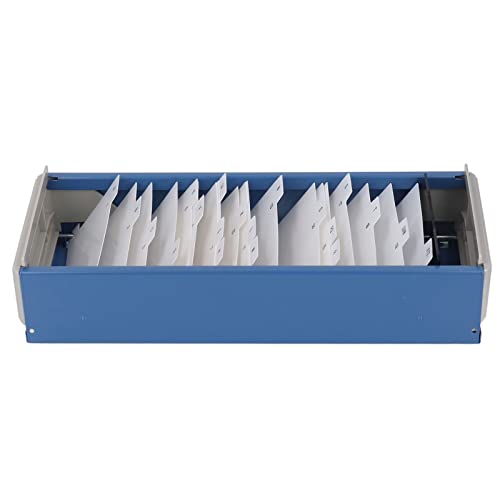 Fyearfly Karteikasten Karteikartenhalter A bis Z Visitenkarten Datei Organizer, hält 800 Karten, hochtransparente Abdeckung, blau von Fyearfly