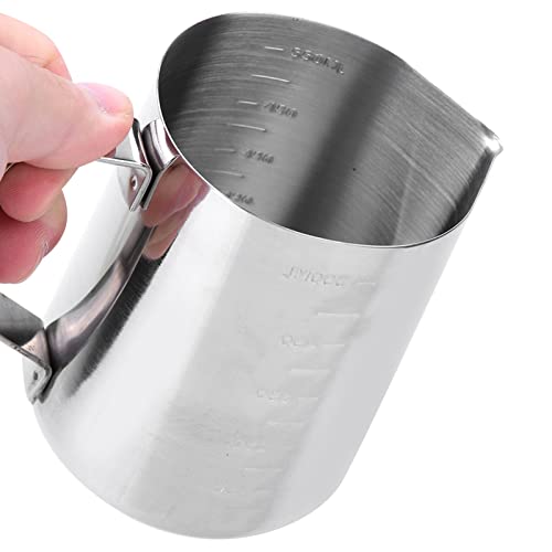 Fyearfly Kerzenwachs-Schmelzbecher – Edelstahl Eagle Mouth Kerzenwachs Schmelzbecher Kerzenherstellung Topf DIY Kerzenwerkzeug Mit Griff(550ml) von Fyearfly