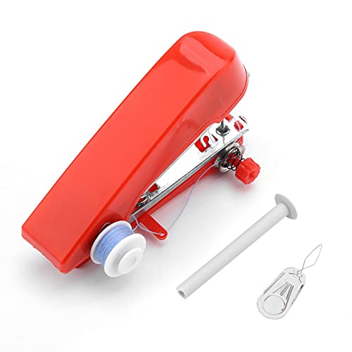 Mini Handheld Nähmaschine, Tragbare Hand Nähmaschine, Handnähmaschine Mini tragbare Stich Handnähmaschine für den Heimreisegebrauch zum Nähen von Kleidung, Heimwerken Mini Handheld Nähmaschine, Tragbare Hand Nähmaschine, Handnähmaschine Mini tragbare Stich Handnähmaschine für den Heimreisegebrauch zum Nähen von Kleidung, Heimwerken von Fyearfly