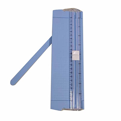 Fyearfly Papierschneider, kleiner Papierschneider, A5, Schneidelineal, Multifunktionsschneider, Büro, Schule, Zuhause, Blau Fyearfly Papierschneider, kleiner Papierschneider, A5, Schneidelineal, Multifunktionsschneider, Büro, Schule, Zuhause, Blau von Fyearfly