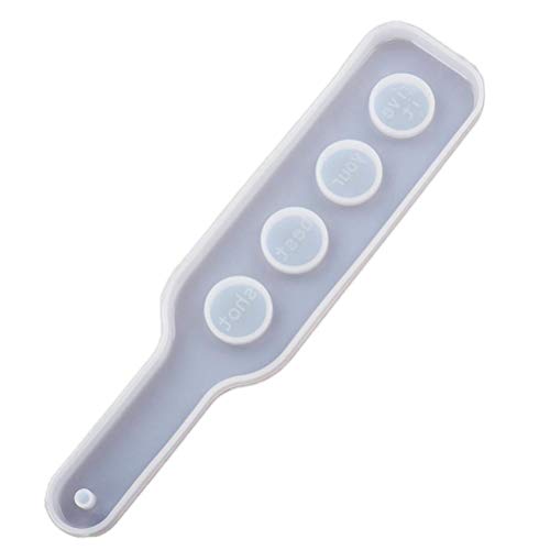Fyearfly Silikonform für DIY-Epoxidharz-Bastelarbeiten, einzigartige Weinglas-Aufhänger von Fyearfly