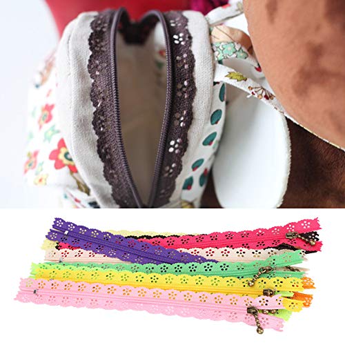 Fyearfly Unsichtbar Reißverschlüsse, 10 Stück 20 cm Bunte Nr. 3 Nylon Spitzen Reißverschluss Geschlossene Enden, Reißverschluss Für Sewing Craft Kleidung Tasche Mäppchen Kissenbezug Fyearfly Unsichtbar Reißverschlüsse, 10 Stück 20 cm Bunte Nr. 3 Nylon Spitzen Reißverschluss Geschlossene Enden, Reißverschluss Für Sewing Craft Kleidung Tasche Mäppchen Kissenbezug von Fyearfly