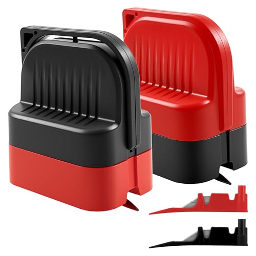 2 Stück Geschenkpapier Schneider mit 2 Ersatzklingen Klingen Geschenkpapierschneider Präzise Positionierung Tragbar Rutschfest Langlebig Geschenkpapier Cutter für Weihnachten von Fyeme