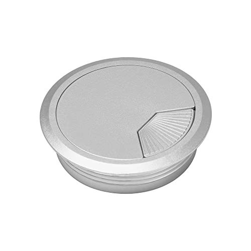 Kabeldurchlass,Kabeldurchführungen 2 STÜCKE Desktop Kabellochabdeckung 60/80mm Büro Schreibtisch Basis Kabelverschraubung Outlet Kabelanschluss Rack Organizer Möbelbeschlag Schnalle Linie(Silver,80mm) Kabeldurchlass,Kabeldurchführungen 2 STÜCKE Desktop Kabellochabdeckung 60/80mm Büro Schreibtisch Basis Kabelverschraubung Outlet Kabelanschluss Rack Organizer Möbelbeschlag Schnalle Linie(Silver,80mm) von Fymlok