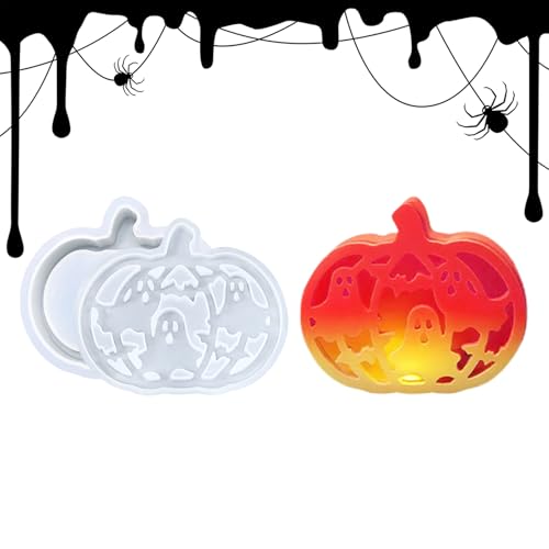 Fyrdyn Silikonform für Kürbisse,Kürbislaternen Epoxidharzformen | Bastelbedarf für Epoxidharz Kerzenhalter Wohndeko Halloween Erntedank Tischdekoration Fyrdyn Silikonform für Kürbisse,Kürbislaternen Epoxidharzformen | Bastelbedarf für Epoxidharz Kerzenhalter Wohndeko Halloween Erntedank Tischdekoration von Fyrdyn