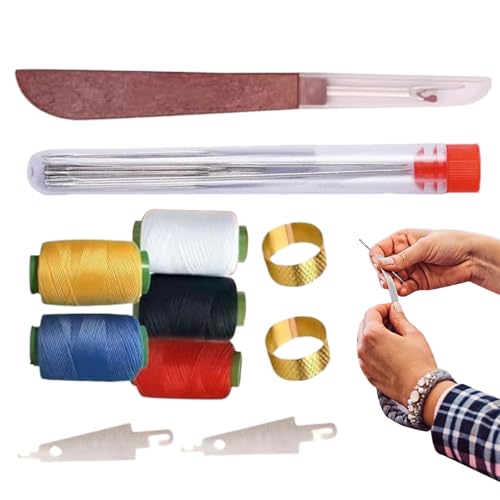 Fyrdyn Sticknadel Nähwerkzeug Set | Stickerei & Reparatur Nähzubehör - Komplettes Set mit Aufbewahrungstasche für Anfänger und Hobbynäher Fyrdyn Sticknadel Nähwerkzeug Set | Stickerei & Reparatur Nähzubehör - Komplettes Set mit Aufbewahrungstasche für Anfänger und Hobbynäher von Fyrdyn