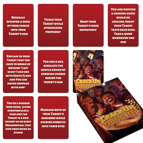Fyrdyn Trinkspielkarten,Kartenspiele Für Erwachsene | Witzige Aktivität für Alle, Familie, Camping und Studenten bei Events von Fyrdyn