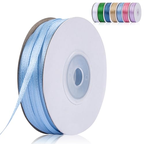 Fyshird Geschenkband Blau 3mm x 91m Schleifenband Hochzeit Satinband Hellblau Polyester Bänder zum Basteln Dekoband für Geburtstag DIY Luftballons Geschenkverpackung Fyshird Geschenkband Blau 3mm x 91m Schleifenband Hochzeit Satinband Hellblau Polyester Bänder zum Basteln Dekoband für Geburtstag DIY Luftballons Geschenkverpackung von Fyshird