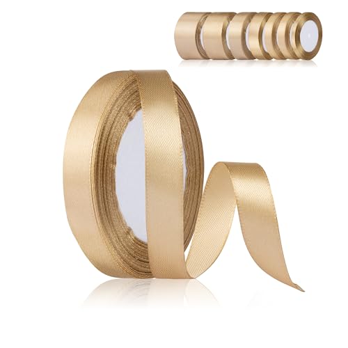 Fyshird Geschenkband Gold 15mm x 22m Schleifenband Hochzeit Satinband Gold Polyester Bänder zum Basteln Dekoband für Geburtstag DIY Luftballons Geschenkverpackung Weihnachten Fyshird Geschenkband Gold 15mm x 22m Schleifenband Hochzeit Satinband Gold Polyester Bänder zum Basteln Dekoband für Geburtstag DIY Luftballons Geschenkverpackung Weihnachten von Fyshird